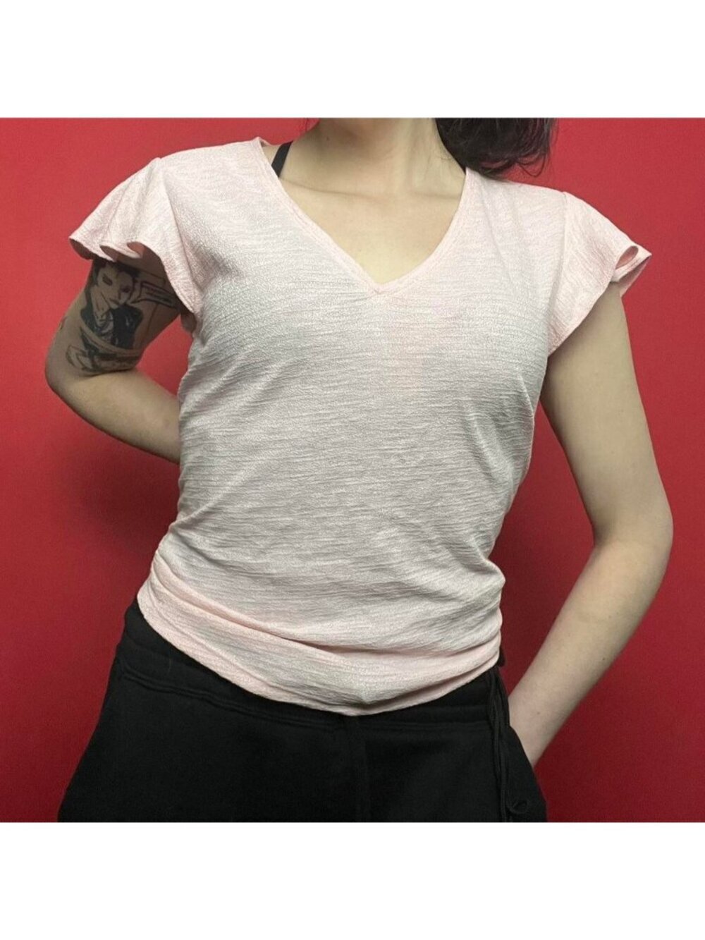 Joe fresh / Pastel pink tee shirt 🩷🩷​​
